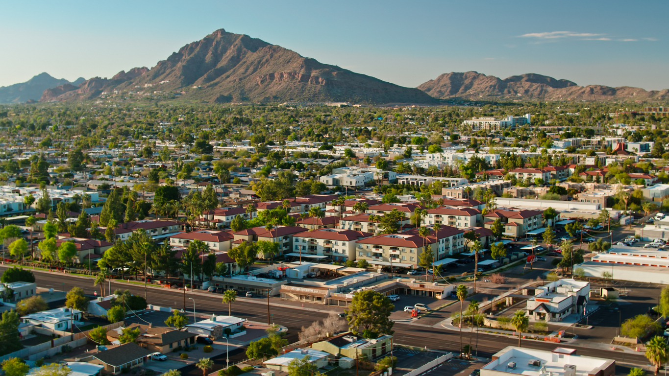 Panoramic Image of Scottsdale, AZ